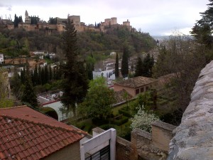 One of the beautiful Granada views during one of my mountain hikes