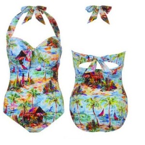 Combining vintage glamour and the unusual prints trends: By Seafolly, available at Dia-Style.com, LE 1,024