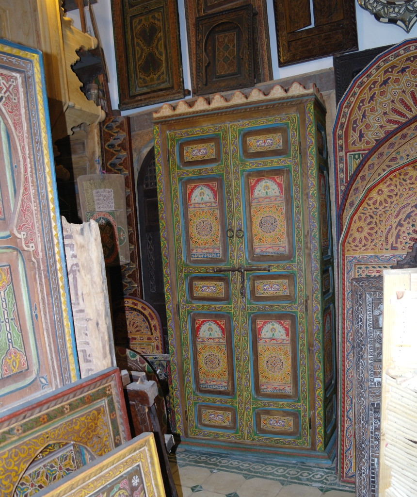 Every corner is an artwork on the streets of the Old Medina