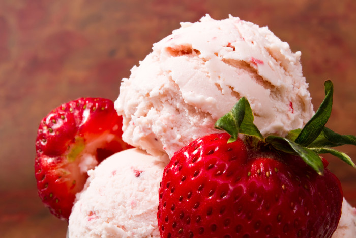 Recipe for Healthy Strawberry Ice Cream