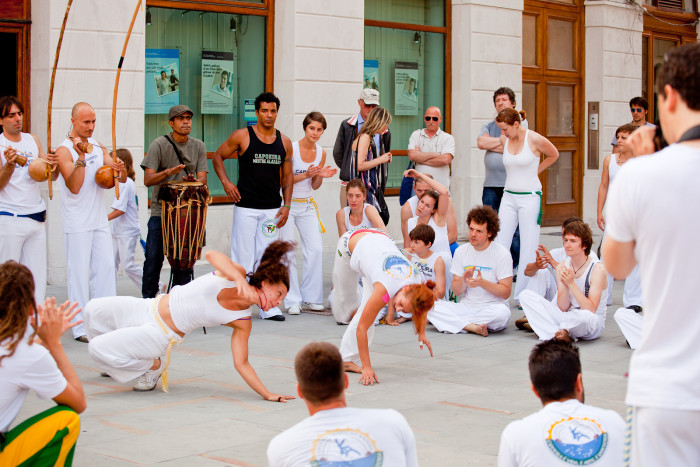Capoeira, a dancing fight