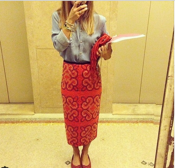 The Tribal Pencil Skirt by All Things Moschi